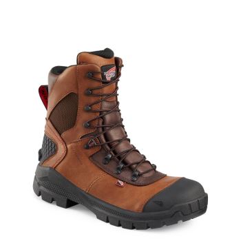 Red Wing Crv™ 8-inch Waterproof Soft Toe Mens Work Boots Brown - Style 438